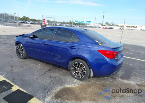 2017 Toyota Corolla Se z USA, uszkodzony, nr VIN 2T1BURHE1HC810790